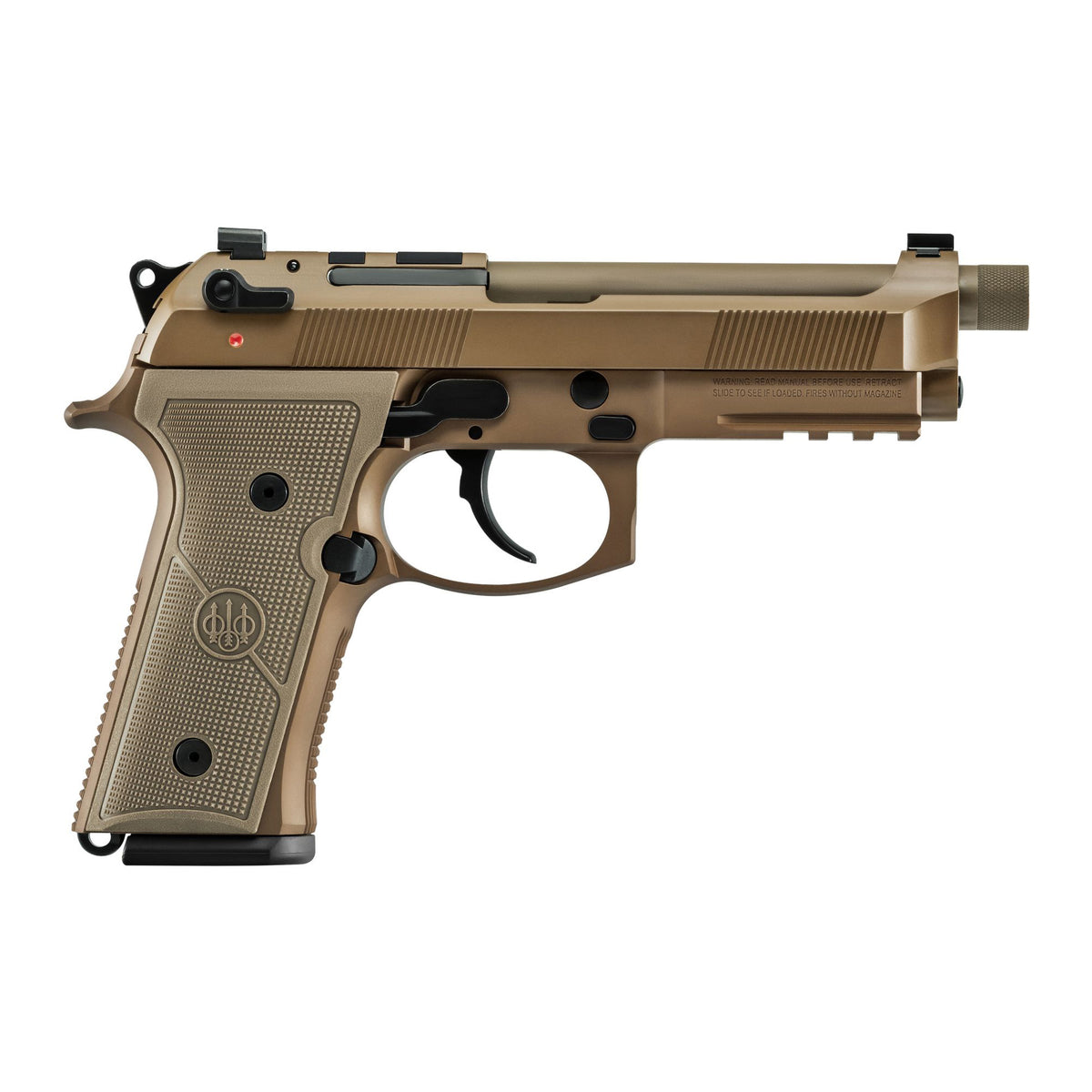 BERETTA M9A4 G CEN 9MM 4.8" 10RD FDE