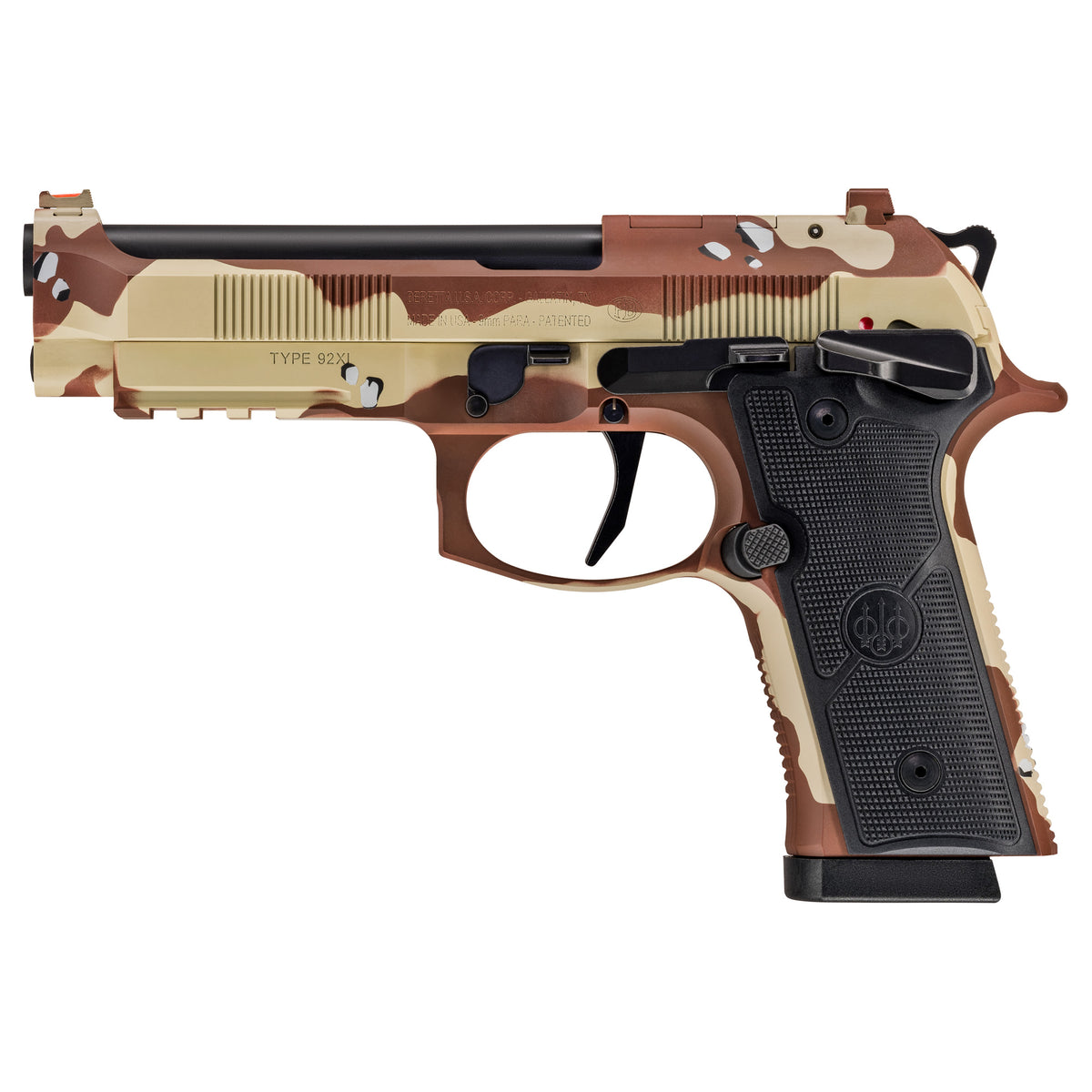 Beretta 92XI, Combat, Single Action Only, Semi-automatic, Full Size