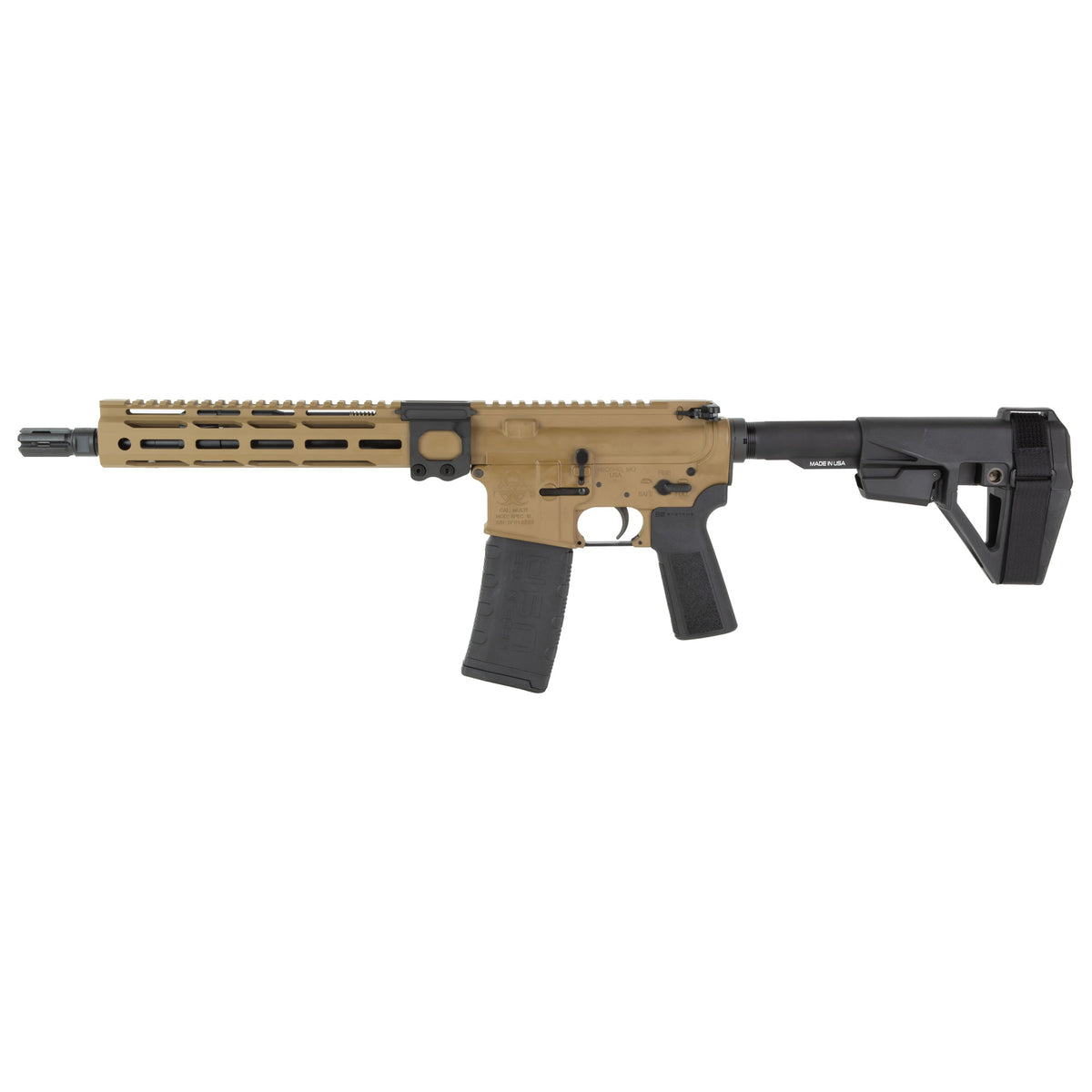 Black Rain Ordnance Spec 15 Kinetx, Semi-automatic, AR Pistol, 223 Remington/5.56 NATO