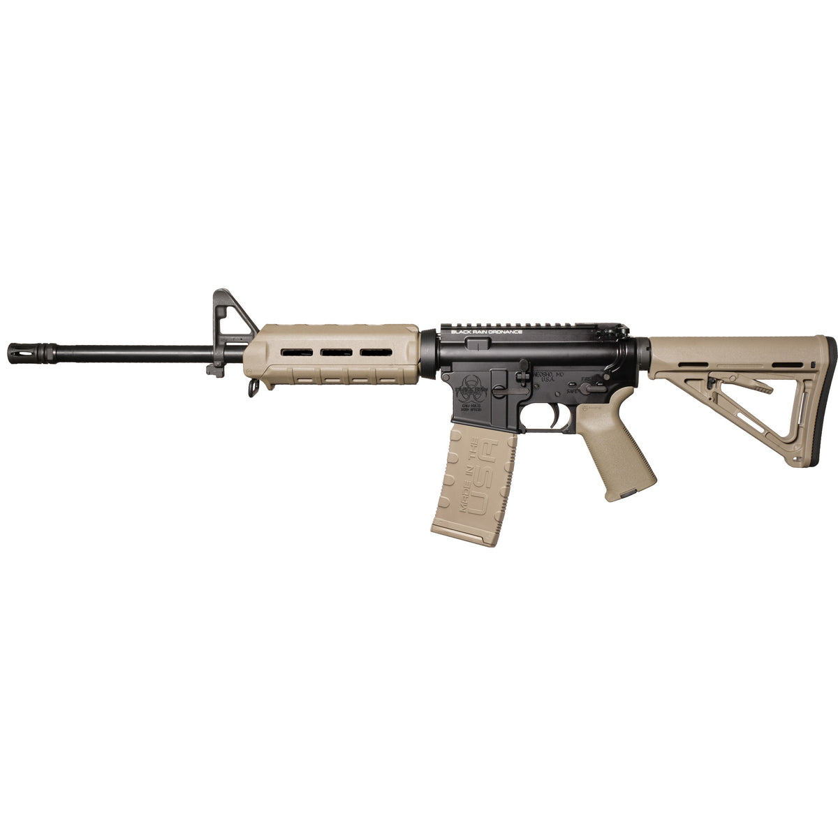 Black Rain Ordnance A2, Semi-automatic, AR, 223 Remington/5.56 NATO, 16" Barrel