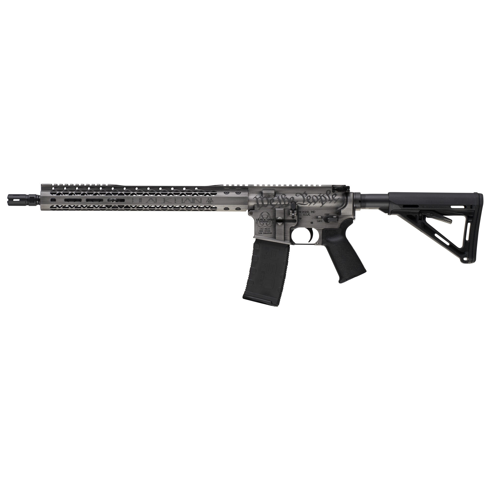 Black Rain Ordnance We The People, Semi-automatic Rifle, AR, 223 Remington/5.56 NATO