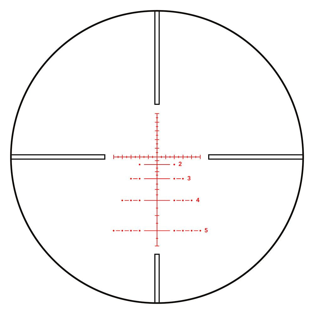 Spectra 6x Riflescope 2-12x44i 30mm Tube BRWi ill. Reticle