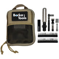 Borka Standard Configuration, Adjustable Torque Driver Tool Kit, Silver, Includes Pouch