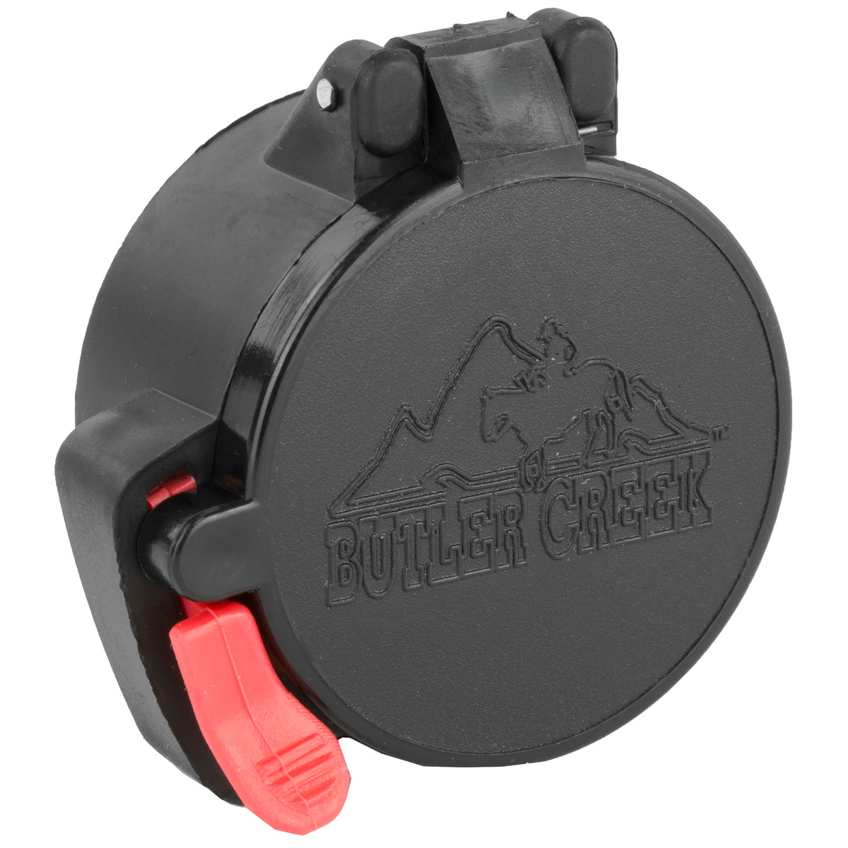 Butler Creek Flip-Open Scope Cover, Fits 1.457 " Eye, Size 7, Black