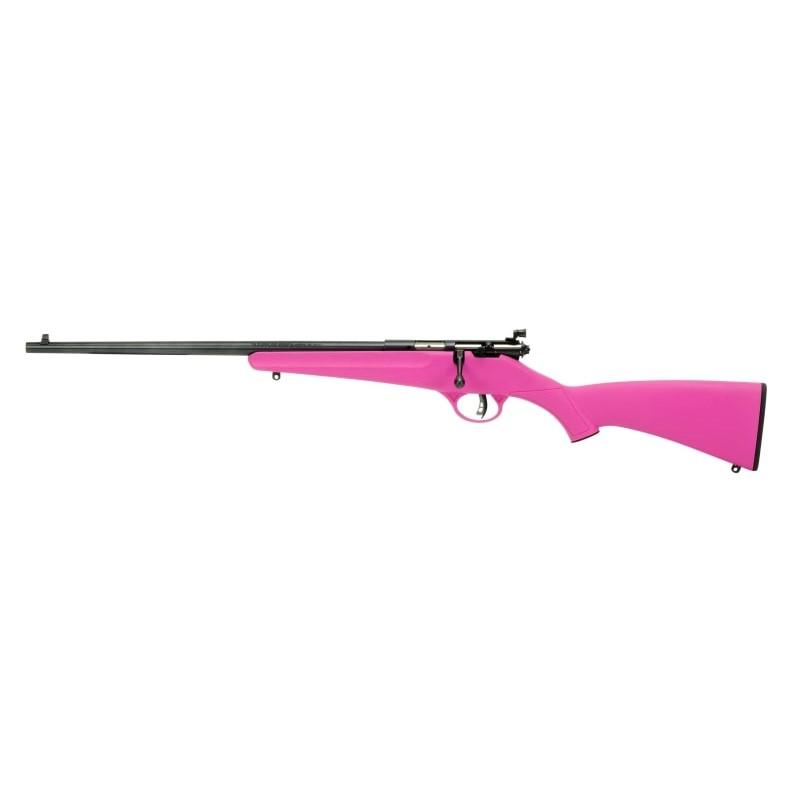 SAVAGE RASCAL (Pink - Left Hand) 22 S,L,LR 16.13IN BBL 1RD