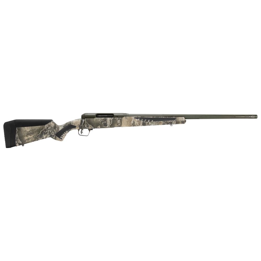 110 Timberline 7MM Rem 24 OD Green Fluted Barrel Escape Camo wAccTrigger