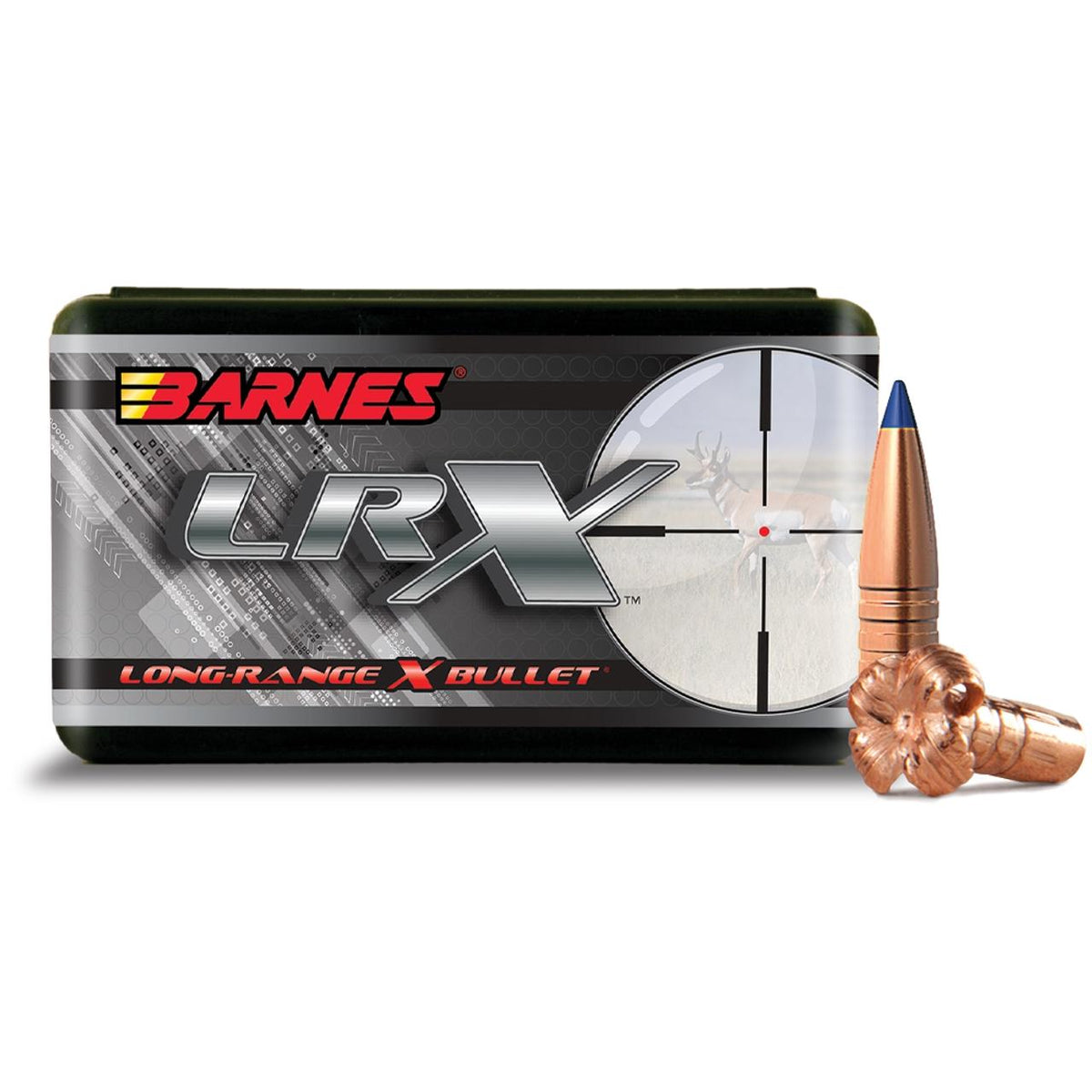 Barnes 25 Cal LRX Boat Tail Bullet 50ct