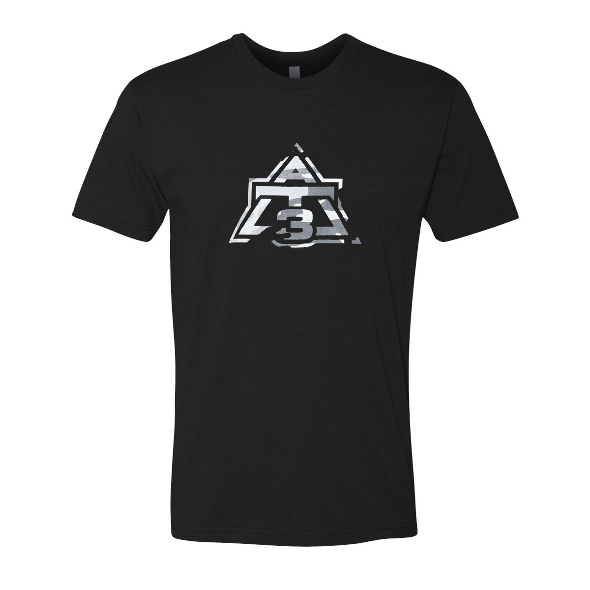 AT3 Stealth Camo T-Shirt - Vintage Black