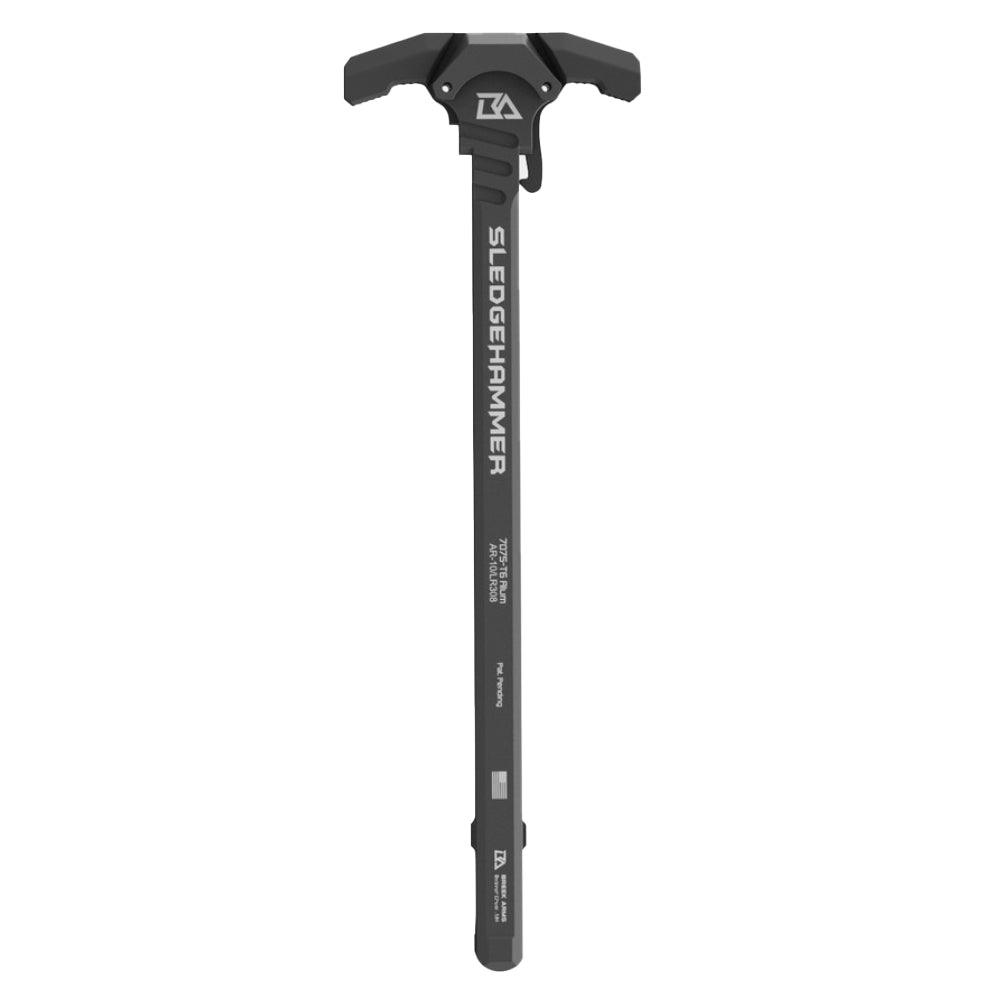 Open Box Return - Breek Arms Sledgehammer Gas Busting AR-10 Charging Handle - Black