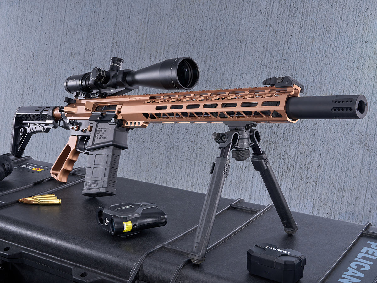 AR .308 Cal Slip Over Barrel Shroud With Multi Port Muzzle Brake