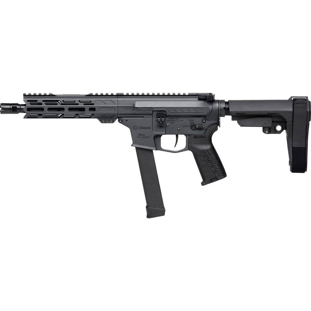 CMMG PISTOL BANSHEE Fixed Ejector MkGs 9MM 8'' BBL Tngstn 33+1Rds
