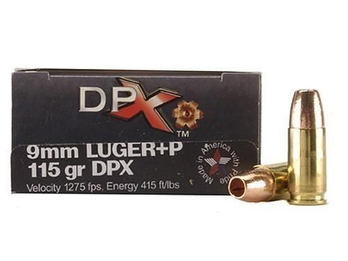 DPX 9MM+P 115 GR. 20 RD.