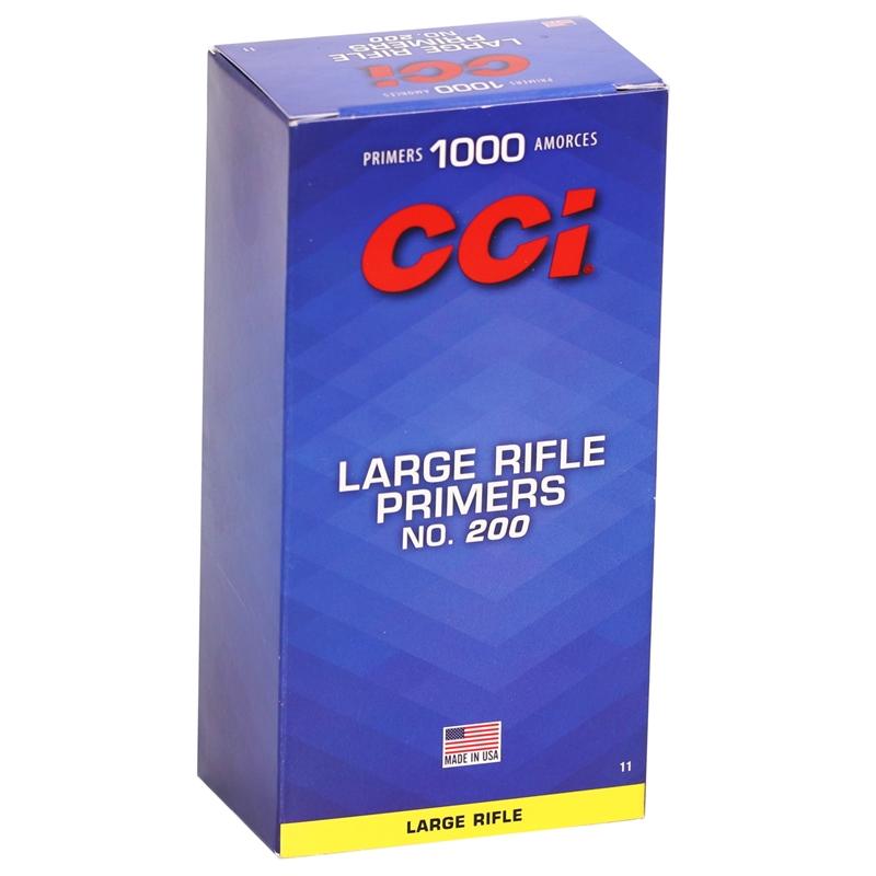 CCI #200 STD LARGE RIFLE PRIMER 1000CT