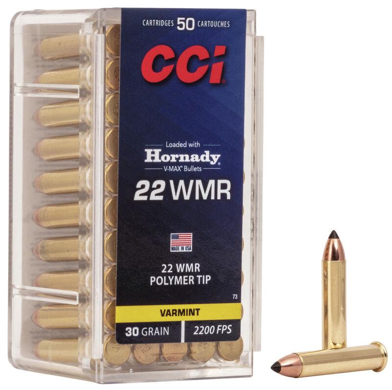 CCI 22 WMR 30GR V-MAX AMMO 50RD