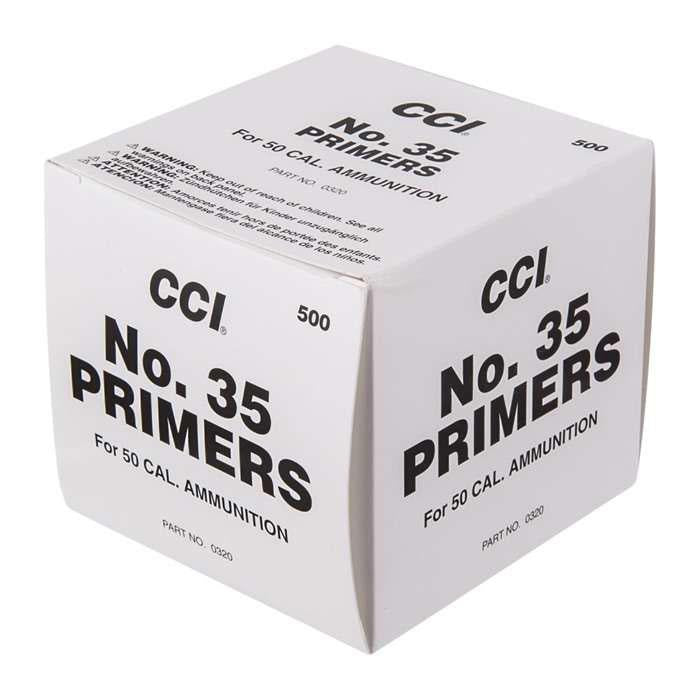 CCI #35 PRIMER FOR 50 CALIBER BMG 500CT