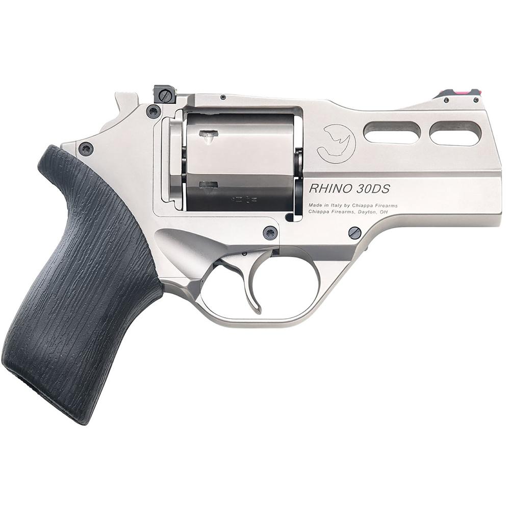 Chiappa RHINO 30DS 10MM 3In 6Rd Nkl Adj Rear Rbr Grp 3 Moon Clip