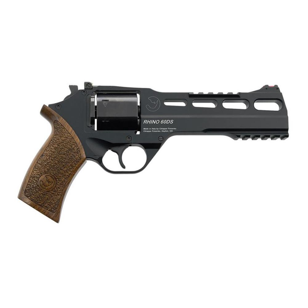 Chiappa RHINO 60DS 10MM 6In 6Rd Blue Adj Rear Wlnt Grp 3 Moon Clip