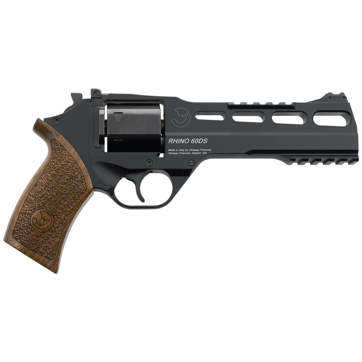 Chiappa RHINO 60DS 10MM 6In 6Rd Blue Adj Rear Wlnt Grp 3 Moon Clip