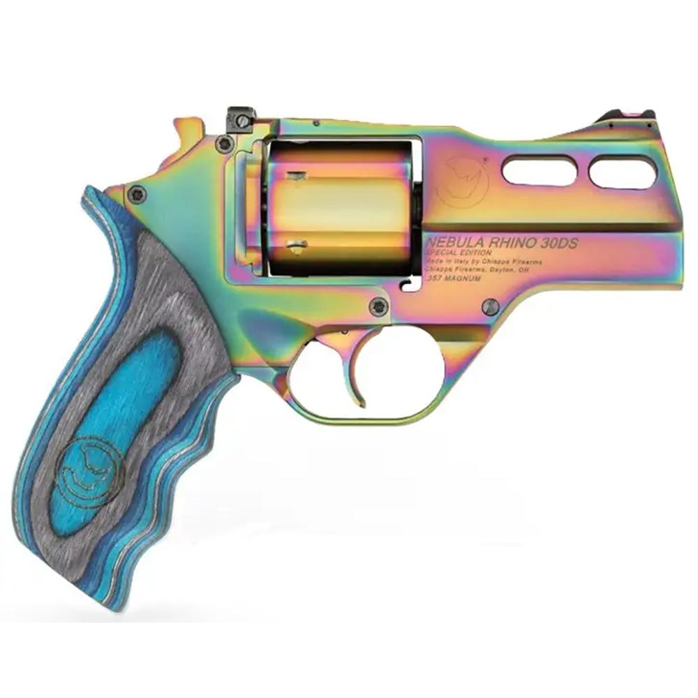 Chiappa RHINO 30DS 357Mag 3In 6Rd Nebula Adj Rear Bl Lam Grp 3 Moon Clip