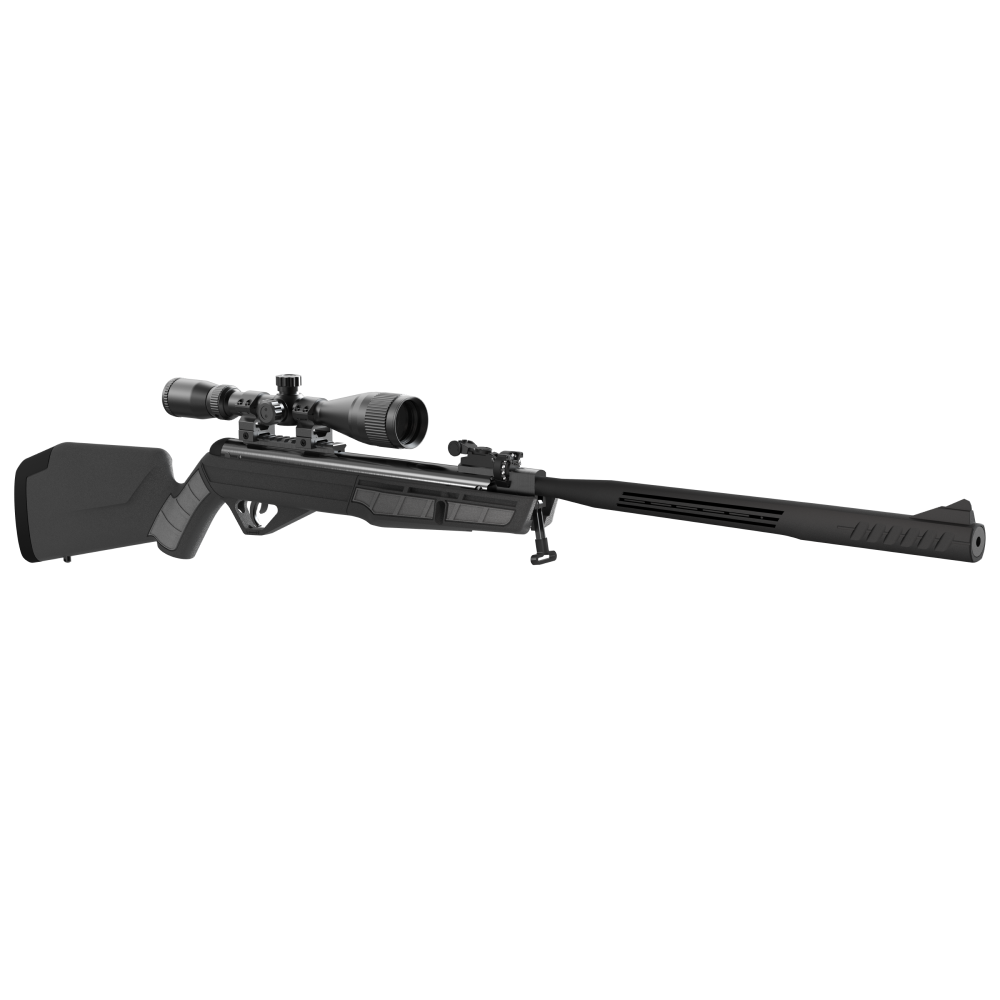 Crosman Mag-Fire Ultra Black AirGun .177Cal w/QuietFire & 3-9x40 AO Scope