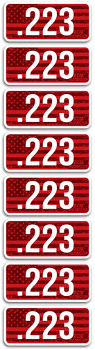 MTM AMMO CALIBER LABELS 223