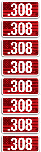 MTM AMMO CALIBER LABELS 308