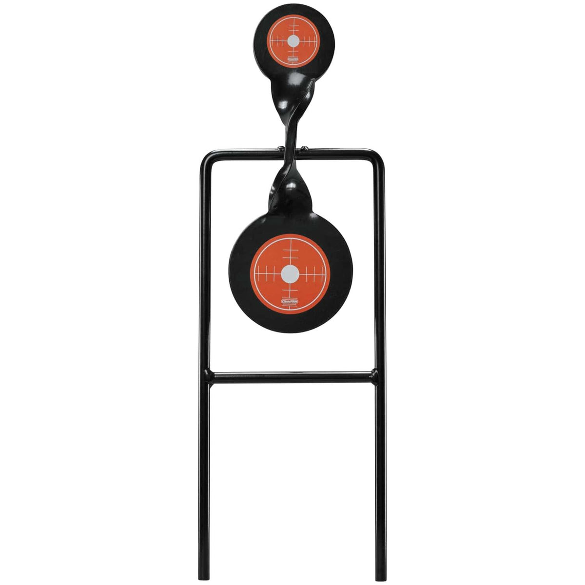 Centerfire Double Gong Spinner Target Steel Card