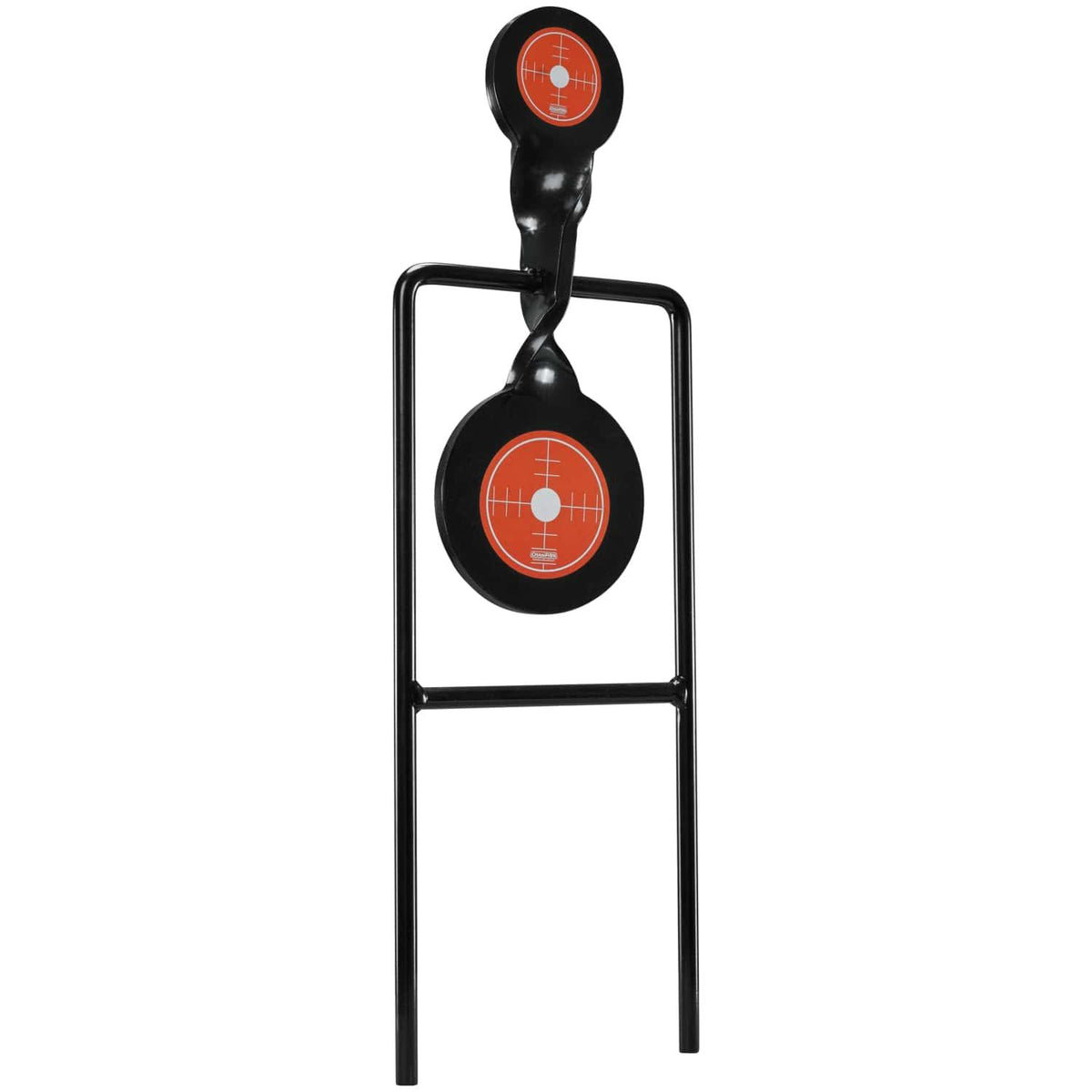Centerfire Double Gong Spinner Target Steel Card