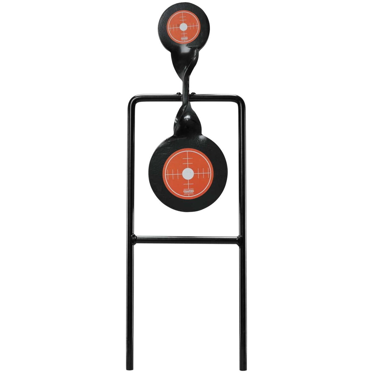 Centerfire Double Gong Spinner Target Steel Card