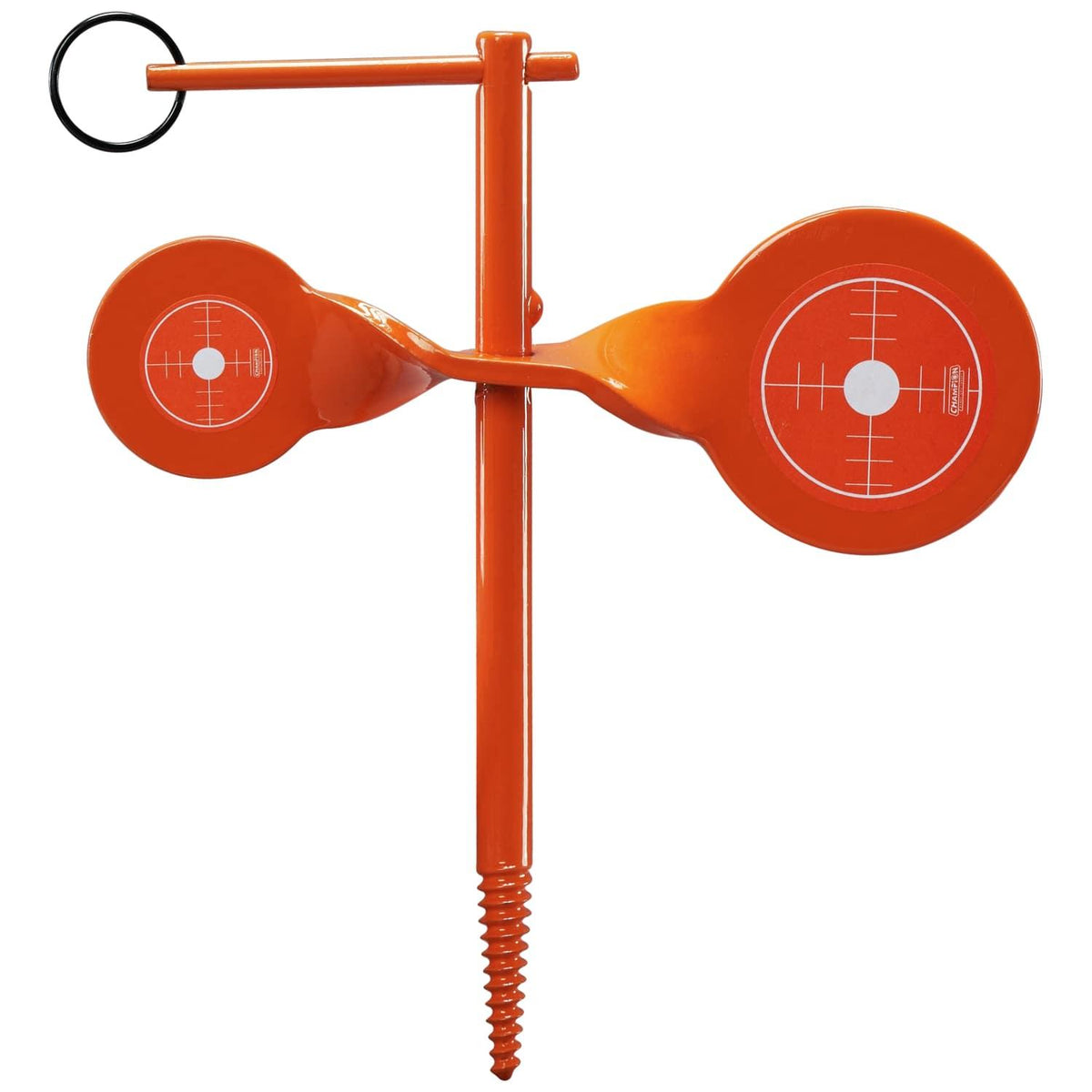 Rimfire Tree Double Spinner Target Steel Card