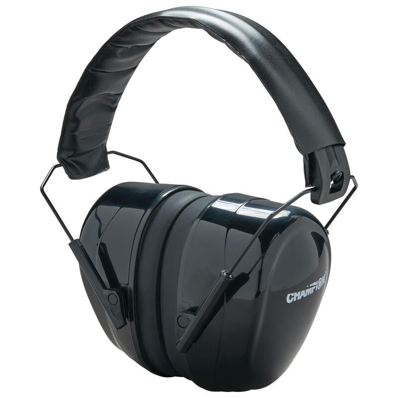Black Passive Ear Muff, 27NRR, Clam