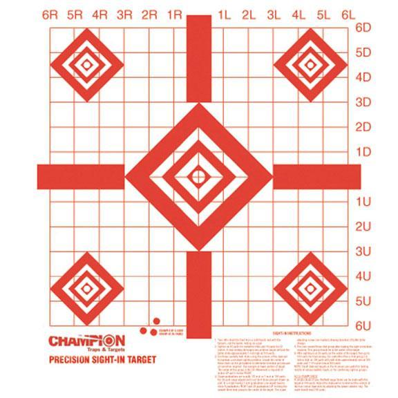 REDFIELD STYLE PREC SIGHT-IN TARGET 10/COUNT