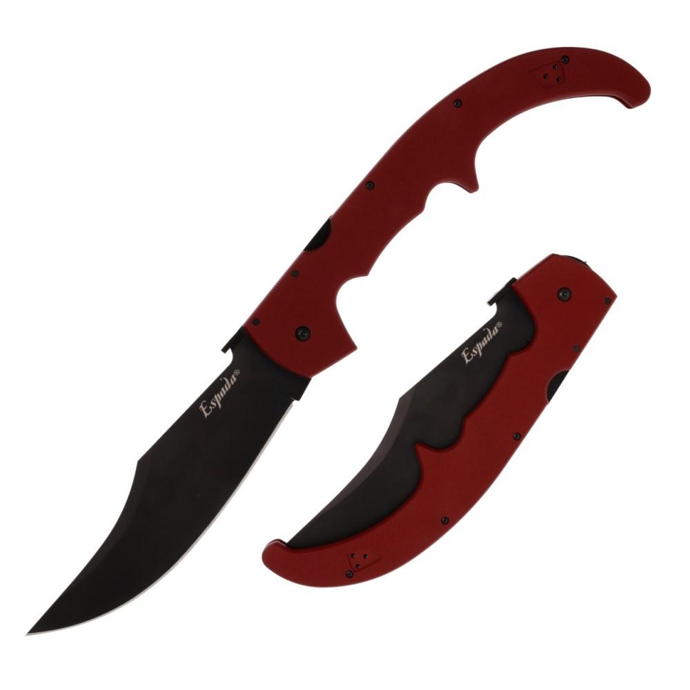 COLD STEEL ESPADA XL RUBY RED 16.75in OVERALL  7.5in BLADE FOLDING