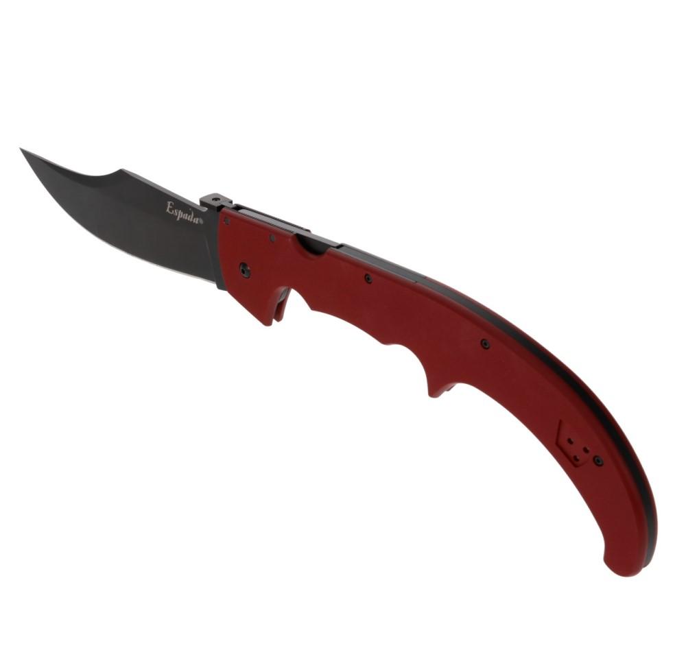 COLD STEEL ESPADA XL RUBY RED 16.75in OVERALL  7.5in BLADE FOLDING
