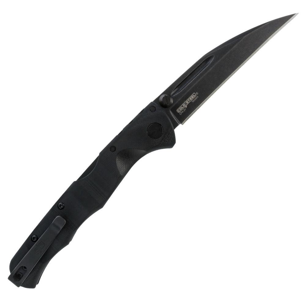 COLD STEEL FRENZY II 3.5'' SHEEPSFOOT BLADE 3V STEEL G10 HANDLE BLACKOUT