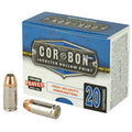 Corbon Ammo Self Defense, 9MM, 90 Grain, Jacketed Hollow Point, +P