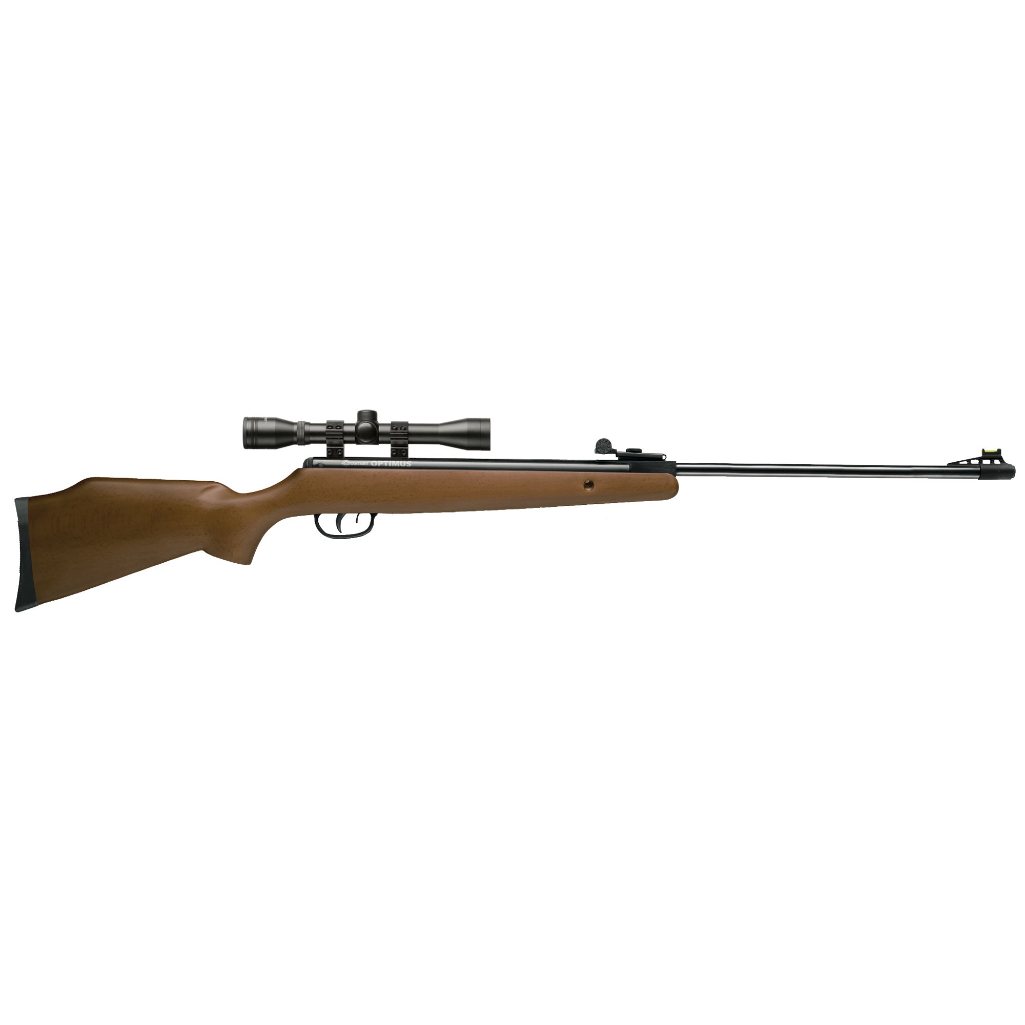 Crosman Optimus, .177 Pellet, Brown Wood Stock, Break Barrel, w/4x32 Scope
