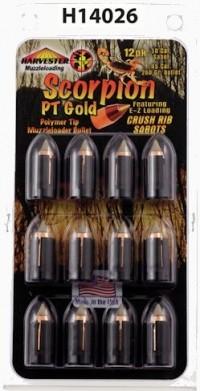 50 Cal. Sabot 260 gr. .451 Polymer Tip Bullet 12 pack