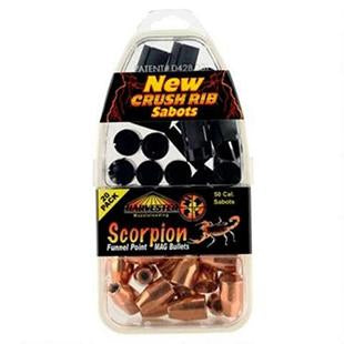 50 Cal. Sabot 260 gr. .451 Funnel Point Mag Bullet 20 pack