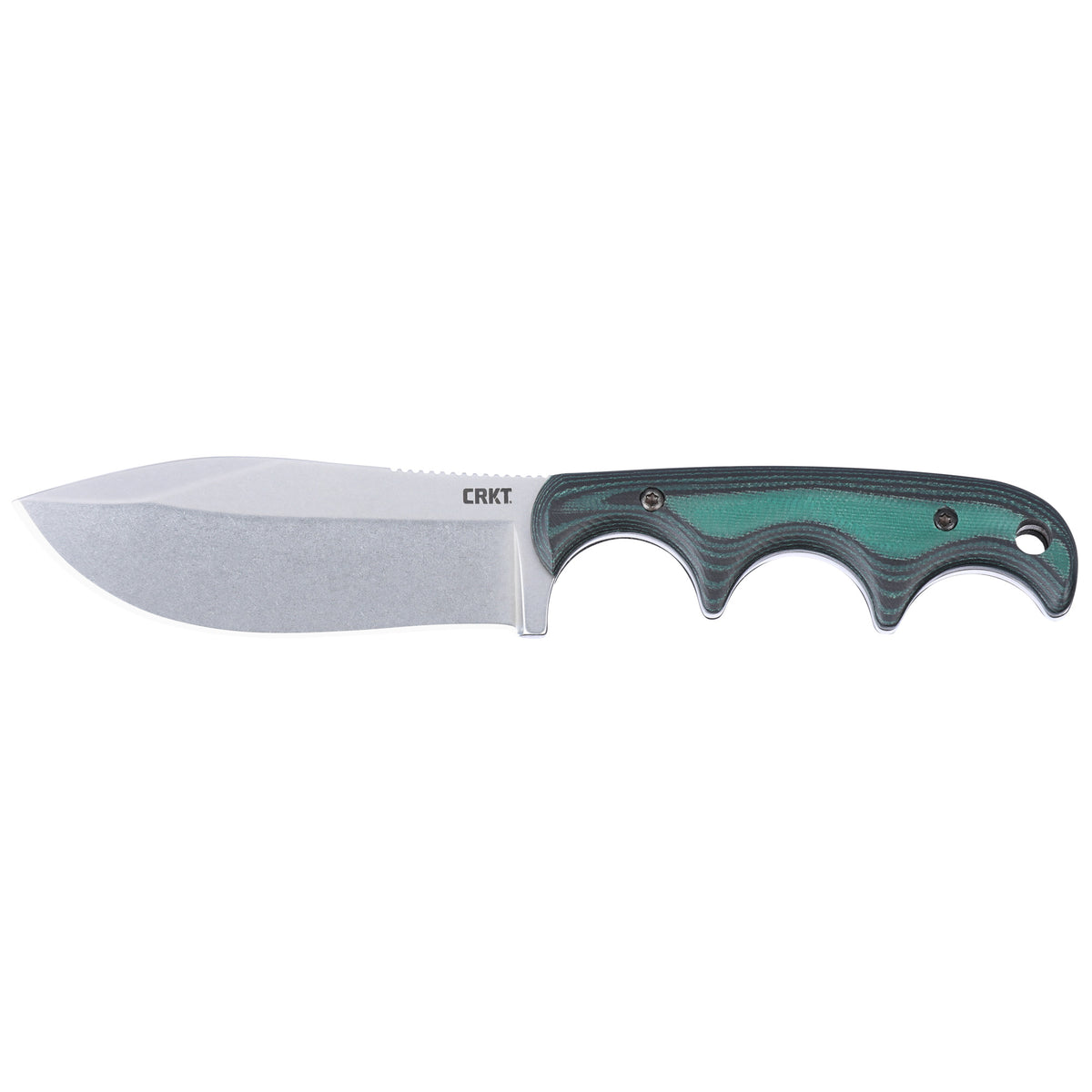 Columbia River Knife & Tool Minimalist Nessmuk, Fixed Blade Knife, 2.9" Drop Point Blade
