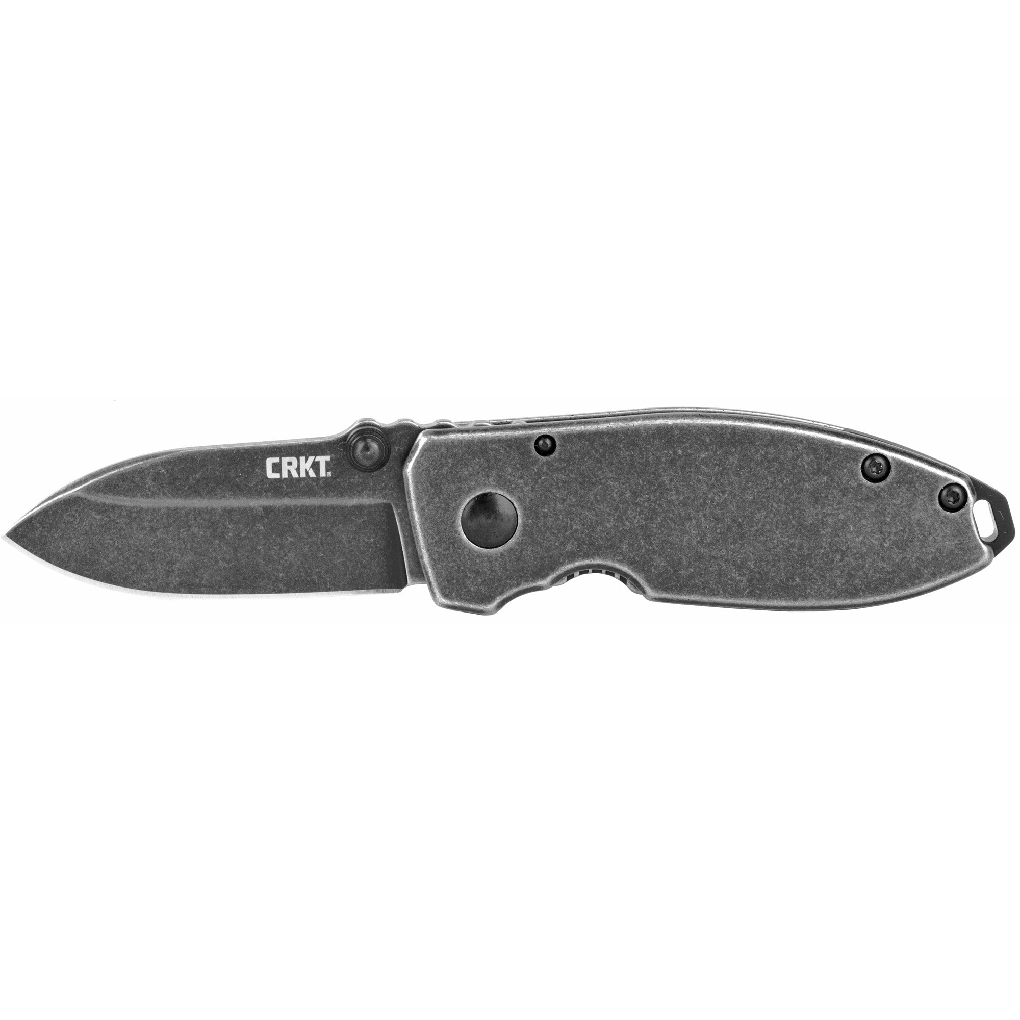 Columbia River Knife & Tool Squid Black Stonewash, 2.16" 8Cr13MoV Blade, Folding Knife