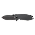 Columbia River Knife & Tool Squid, Folding Knife/Assisted, Silver, Plain Edge, Drop Point