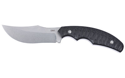 CRKT BURROWER 3.66" PLN BLK W/SHEATH