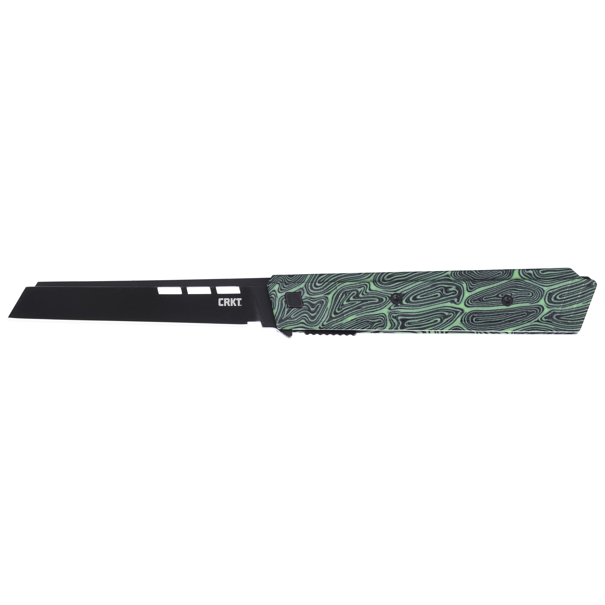 Columbia River Knife & Tool Zephyr, 3.22" Folding Knife, Plain Edge, D2 Steel Blade