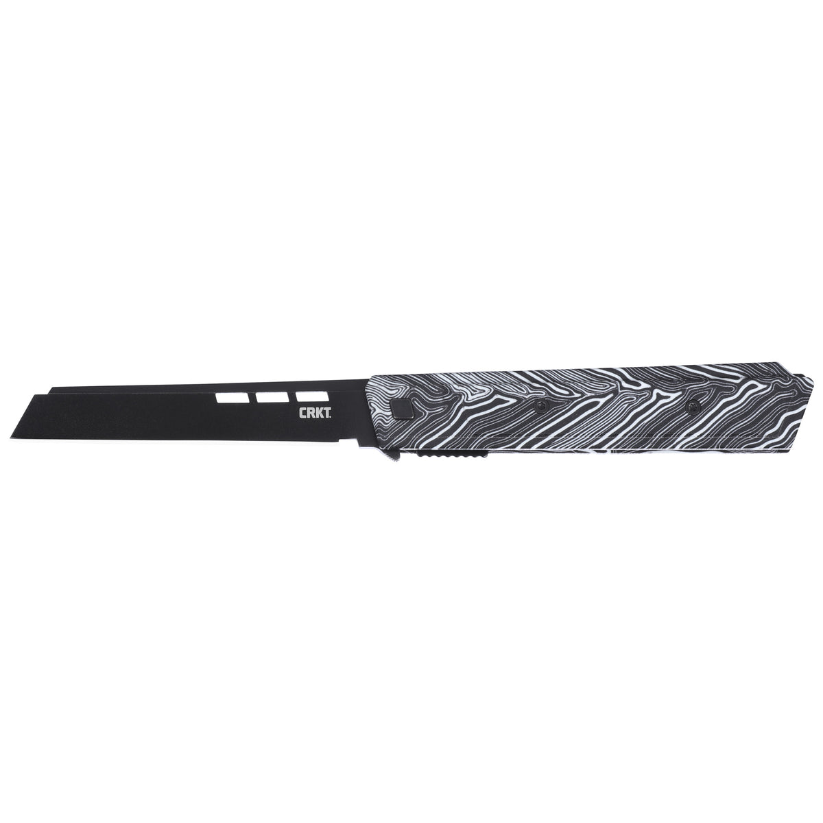 Columbia River Knife & Tool Zephyr, 3.22" Folding Knife, Plain Edge, D2 Steel Blade