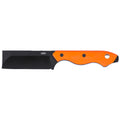 Columbia River Knife & Tool Razel, 2.97" Fixed Blade, Plain Edge, Veff Flat Top Serrations