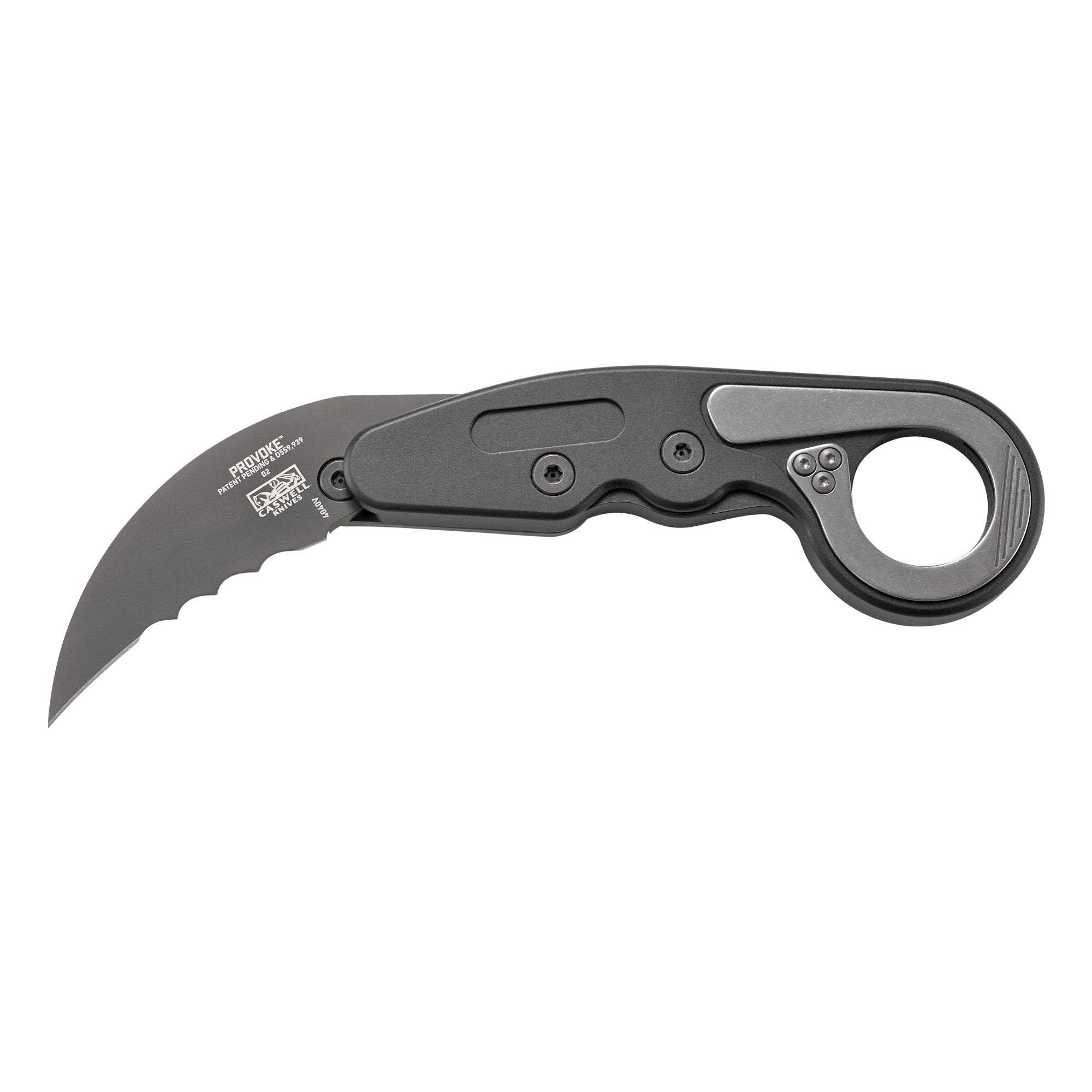 Columbia River Knife & Tool PROVOKE w/ VEFF SERRATIONS, Folding Knife with Kinematic