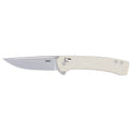 Columbia River Knife & Tool Q Compact, 3.05" Folding Knife, Plain Edge, 14C28N Steel Blade