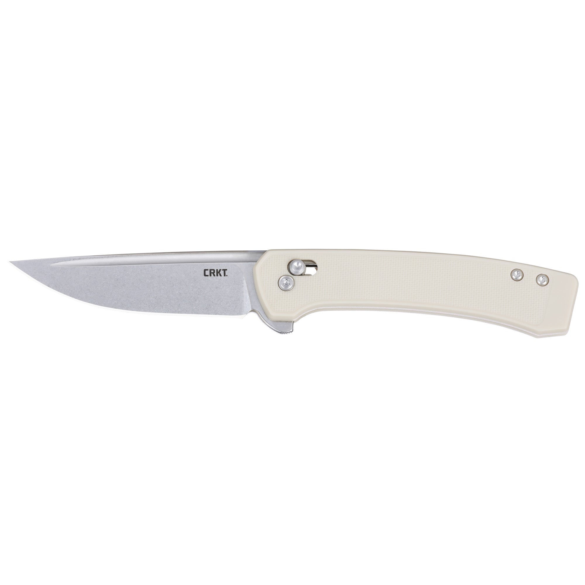 Columbia River Knife & Tool Q Compact, 3.05" Folding Knife, Plain Edge, 14C28N Steel Blade