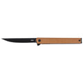 Columbia River Knife & Tool CEO Flipper, Folding Knife, 3.35" Drop Point Blade